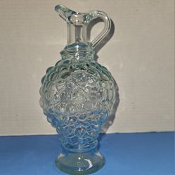 VINTAGE ITALIAN CRUET/DECANTER CLEAR GLASS