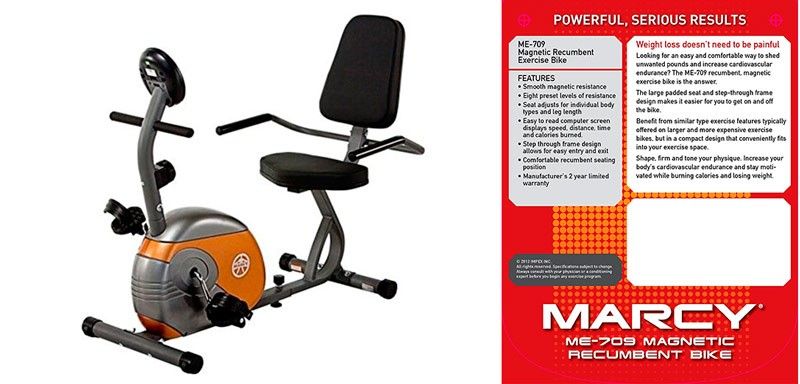Mercy Staitionary Adjustable Exercise Bike.