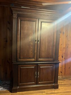 Oak tv cabinet 