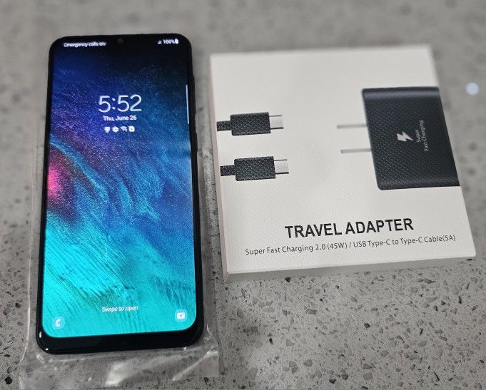 Samsung Galaxy A20 32GB Black Unlocked
6.4", Display, A205U, Smartphone