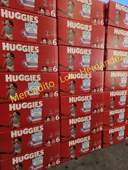Huggies Size 6 Little Movers 126 Pañales Diapers❗️Nuevos Firm Price