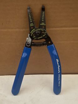 Snap-on Tools Wire Stripper/Cutter (Blue-Point®) (Blue)