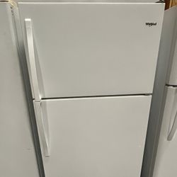 Whirlpool Top Freezer White Refrigerator 