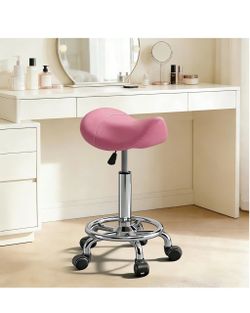 Pink saddle