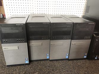 Optiplex 7010 intel core i7-3770 CPU 3.4GHz 8GB Ram 1TB Hard Drive Windows 10 pro one year warranty