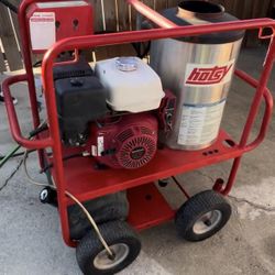 Hotsy Hot Water Pressure Washer Rolling Unit