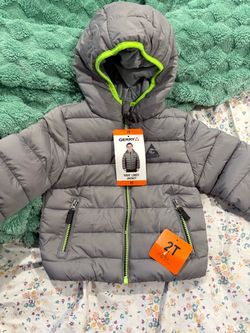 NEW Gerry Kids' Lined Puffer Jacket 2T Snow jacket / Rain jacket Gender Neutral