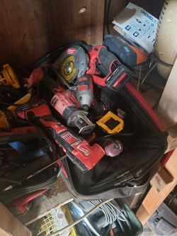 Milwaukee, Dewalt tools