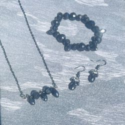 Handcrafted Crystal Fashion Set, Gift Set