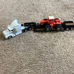 Peterbilt Semi Truck With Trailer And Alice Charmers 7580