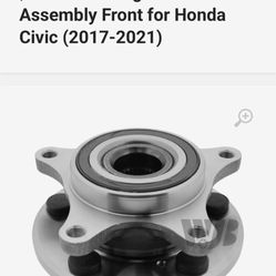 Wheel Bearing and Hub Assembly 