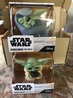 Star Wars mini figures the child set $25