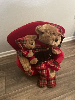 Christmas Story Telling Poppa Bear And Baby Bear