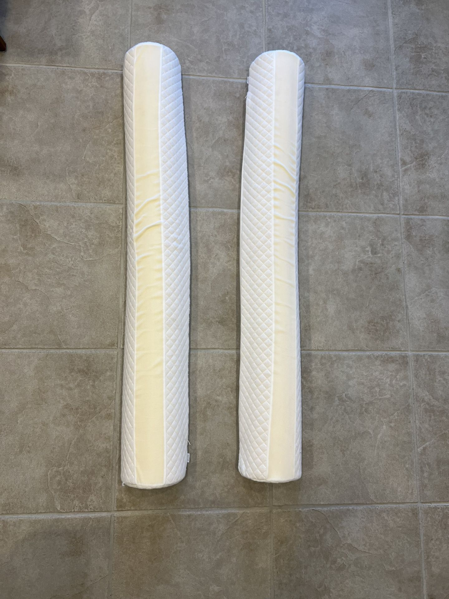Shinnwa Bed Bumpers for Toddlers (2-Pack) Memory Foam Rail (52”W x 4.5”H)