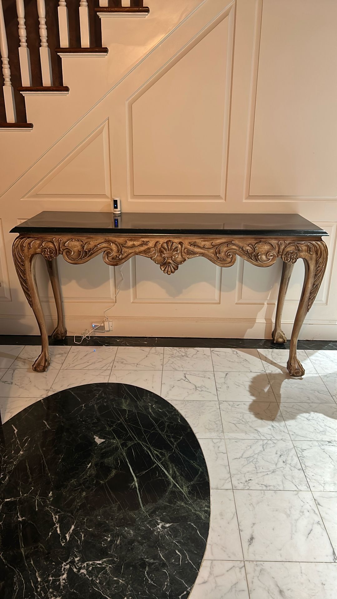 Wood Console Table