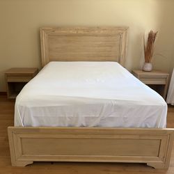 Modern wood bedroom set