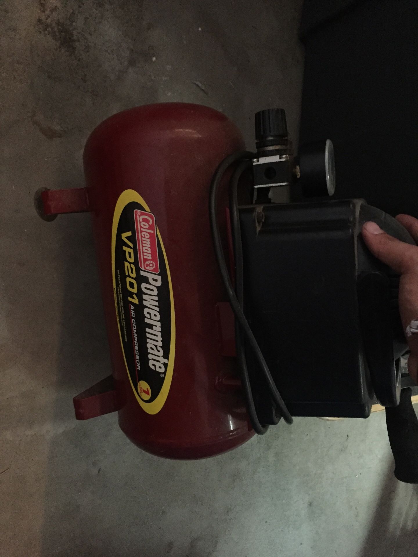 Coleman power mate air compressor