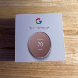 Google Nest Thermostat in Box