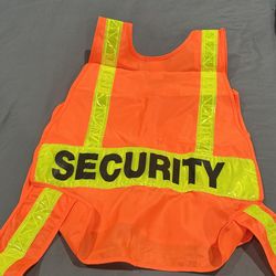 High-Visibility Security Safety Vest