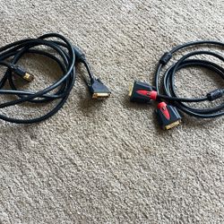 VGI To VGI & VGA To HDMI Cables