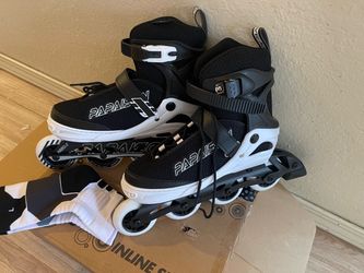 Papaison Inline Skates Black and White
