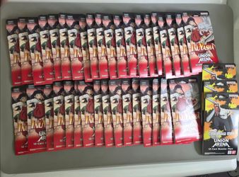 Union Arena 36x Inuyasha & 3x Chainsaw Man Booster Packs
