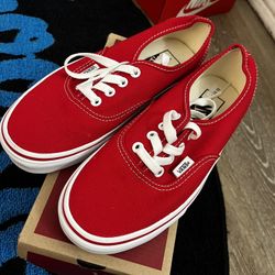 Red Vans 