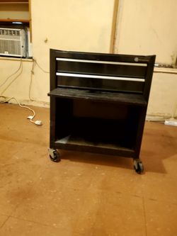 used 2 draw roller work bench