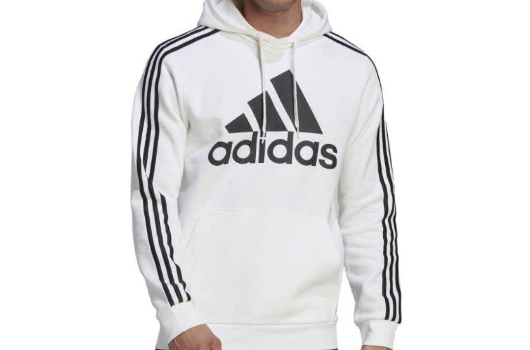 Brand New with Tags adidas Essential 3-Stripes Badge of Sport Hoodie 3XL