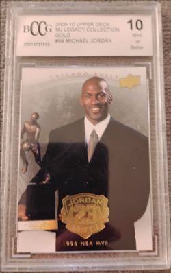 2009-2010 Upper Deck Jordan Legacy  Michael Jordan  BCCG 10