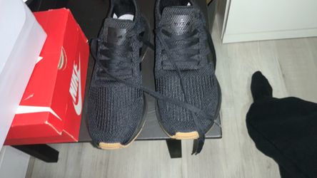 Black adida shoes Size 9