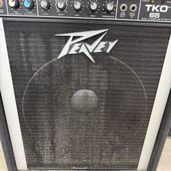 Vintage Peavey TKO 65 Amp  15” Inch Speaker 