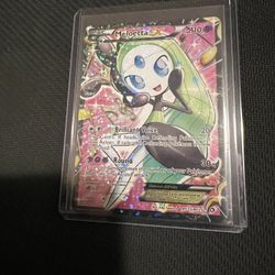 Pokemon Cards Legendary Treasure Radiant Collection Meloetta EX Full Art