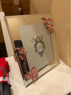4" x 6" and 5” x 6” Botanica Photo Frames, Rose Gold by Olivia Riegel