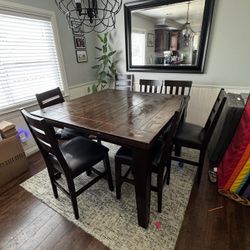 Dining Table Set (Counter height)