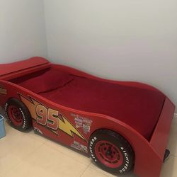 Original Disney Cars bed . Wood frame . All original
