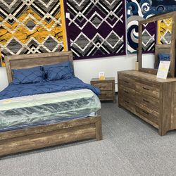 4pc Queen Size Bedframe Set $499