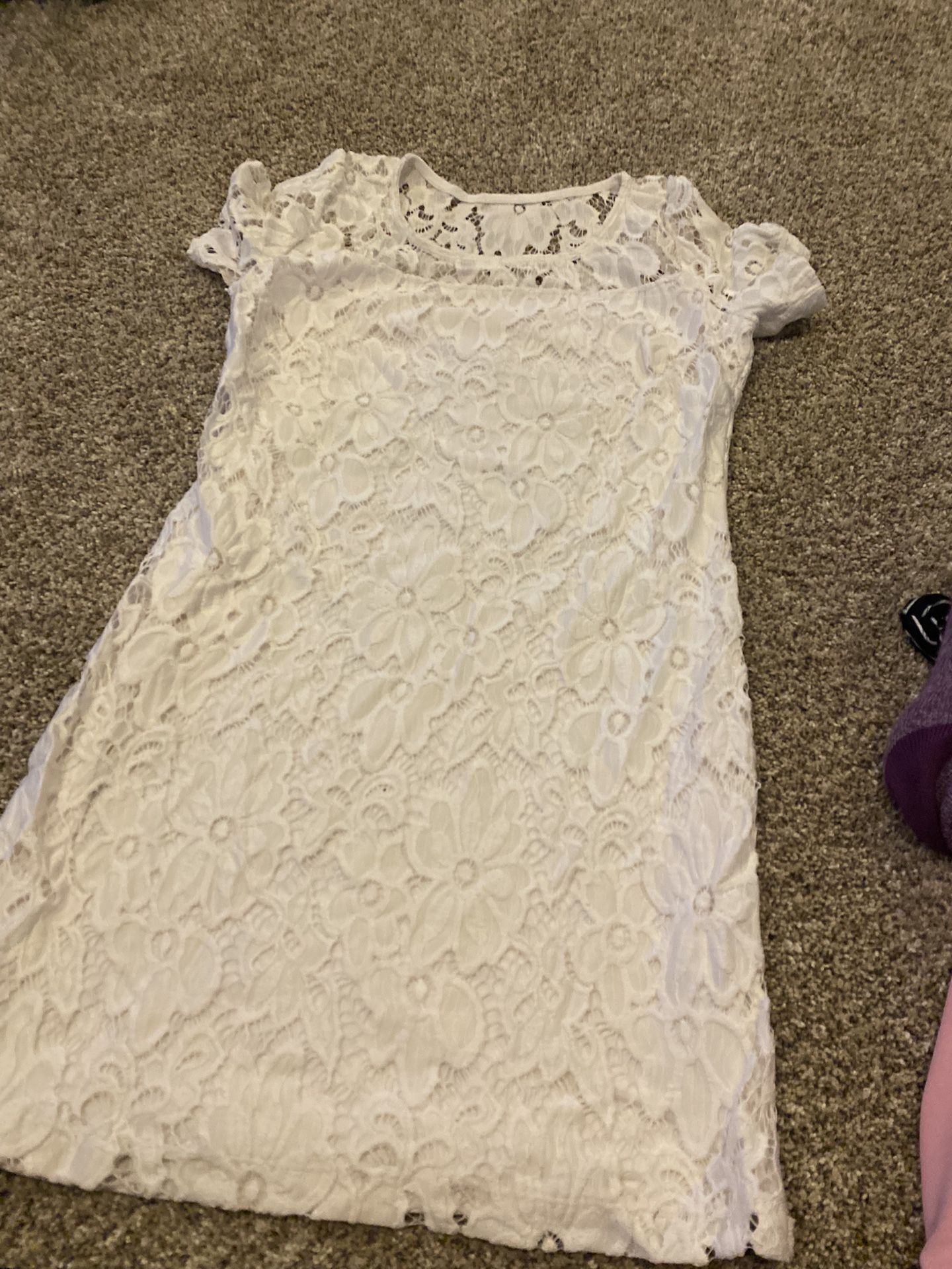 Hollister White Dress