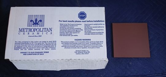6x6 restaurant red non-slip ceramic tiles