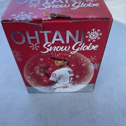 New Perfect Gift For Him OHTANI Snow Globe $20 Dodger Fans Angel Fans 