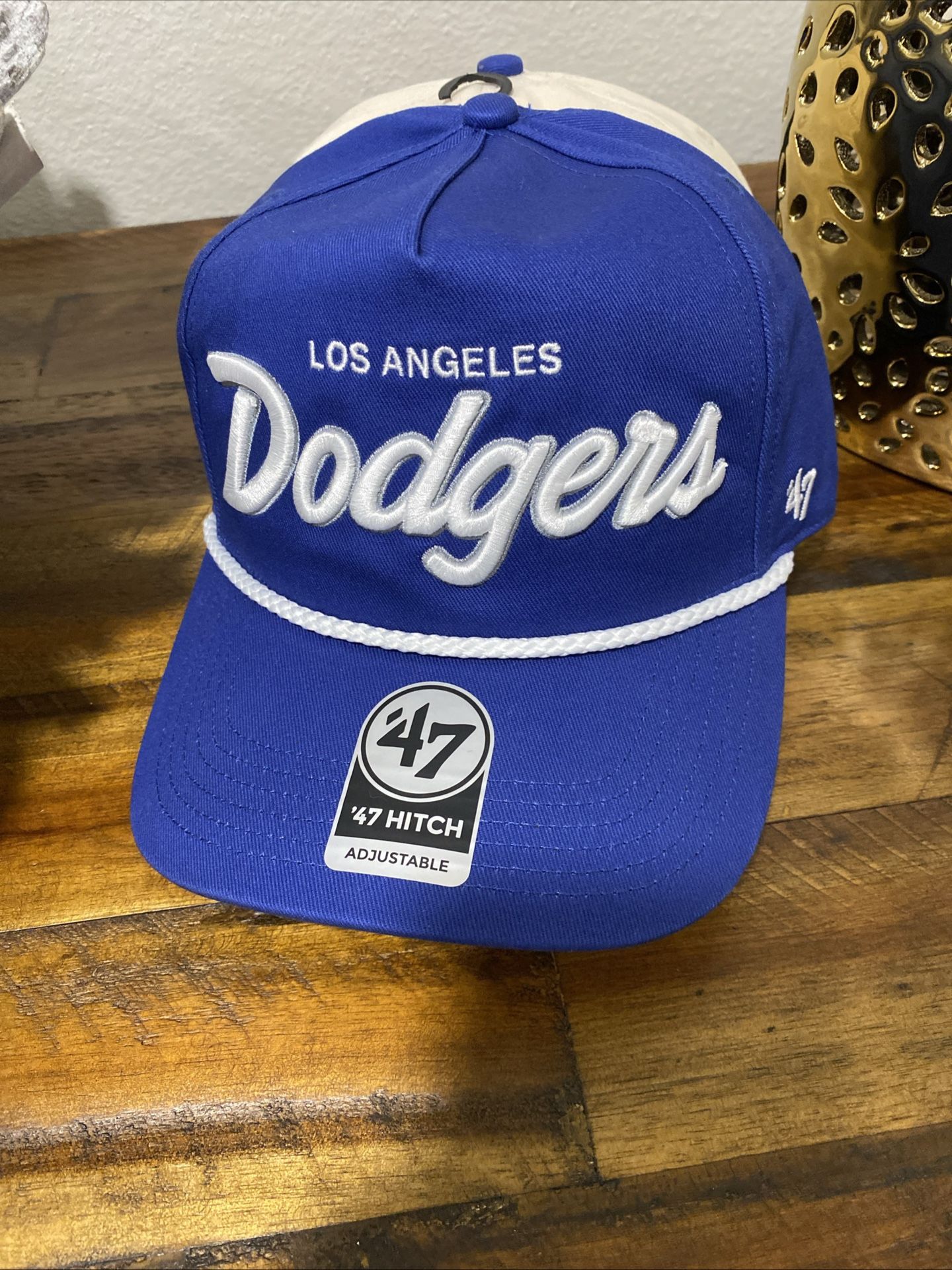 NWT '47 Brand Los Angeles Dodgers Core Classic Rope Blue Hitch
