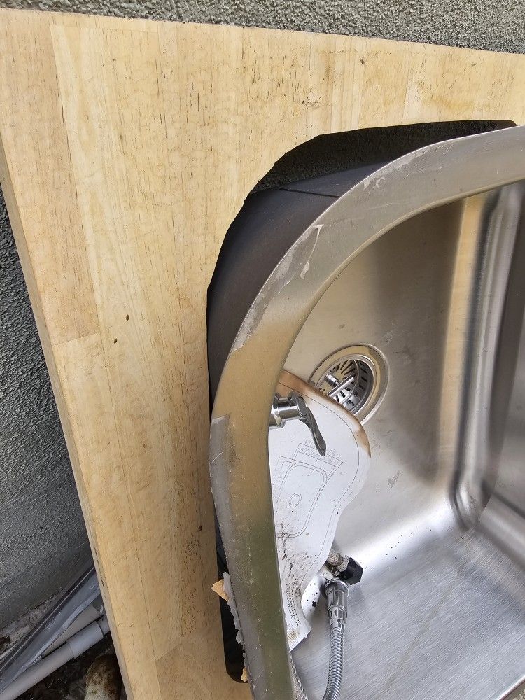 RV Sink With Cutout Never Used