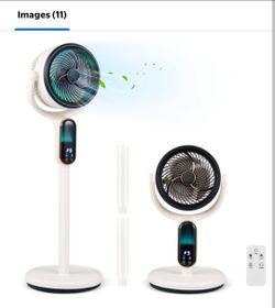 Costway Oscillating Pedestal Fan,with 8 Speeds, Remote, 12H Timer