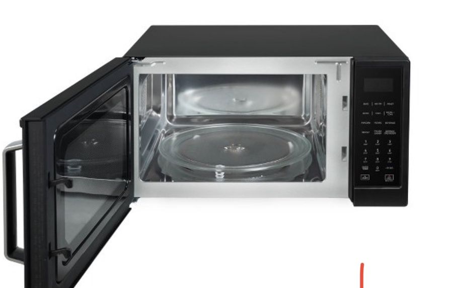 Calphalon 1.3 cu ft 1000W Air Fry Microwave Oven - Matte Black 1 ct