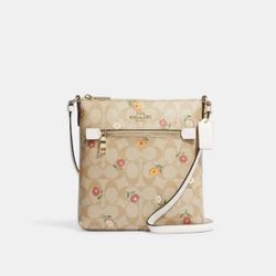 COACH Floral Messenger Bag