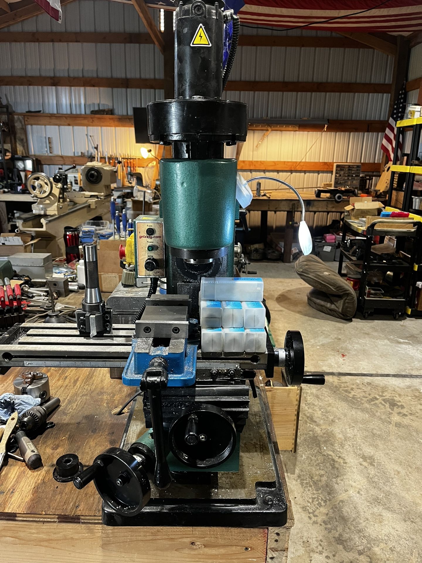 Grizzly Milling Machine for Sale in Yelm, WA OfferUp