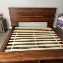 King Size Bed Frame Wood 