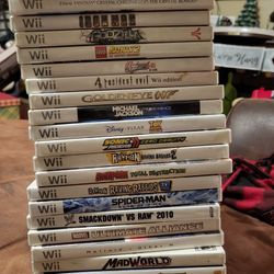 Nintendo Wii Games Various Prices.  Message For Specifics 