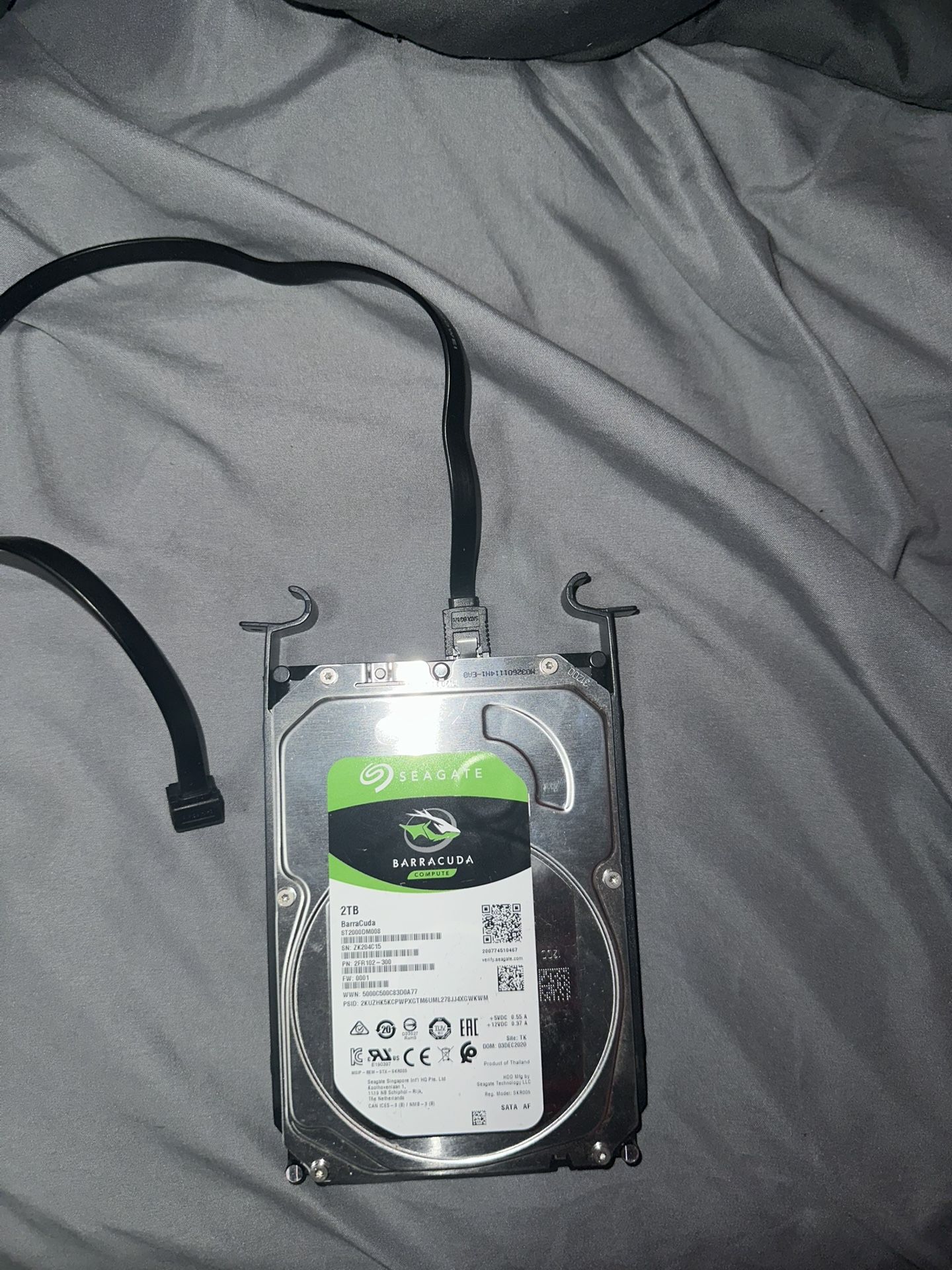 2tb Barracuda HDD