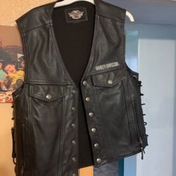 Harley Davidson Vest Men’s Med —-large